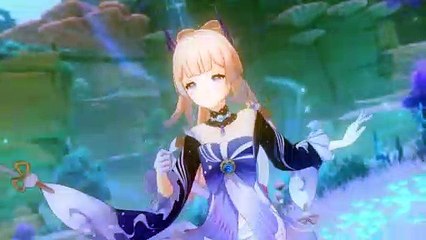 Demo de personaje de Genshin Impact - Sangonomiya Kokomi: Miles de olas a la luz de la luna