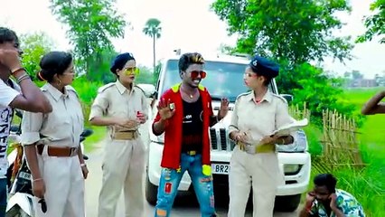 #bhojpuri mix song-_#Om_Prakash_Akela_|_प्लीज_मैडम_जी_चलान_मत_काटिए_|_#Antra_Singh_Priyanka_|_#Comedy_Song_2021(360p)