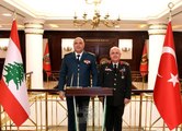Genelkurmay Başkanı Orgeneral Güler, Lübnanlı mevkidaşı Korgeneral Aoun'u ağırladı