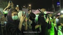 للمرة الأولى.. نساء بزي عسكري يشاركن احتفالات العيد الوطني 91 للسعودية