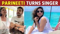 Parineeti sings 'Kalank' title track with brother Shivang Chopra