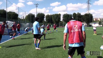 Nazionale Attori Preparazione Allenamento e Tattica   Video Emanuele Gambino  Unfoldingroma