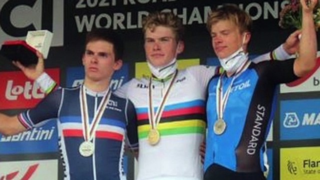 Championnat du monde sur route 2021 - Juniors - Romain Grégoire : Deuxième, c'est déjà ça mais ce n'est pas top et le contrat n'est pas rempli