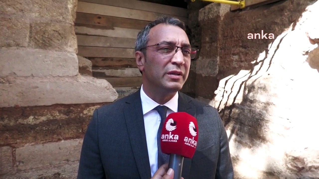 İstanbul'un Fatih ilçesinde 1600 yıllık  Bizans çeşmesi bulundu