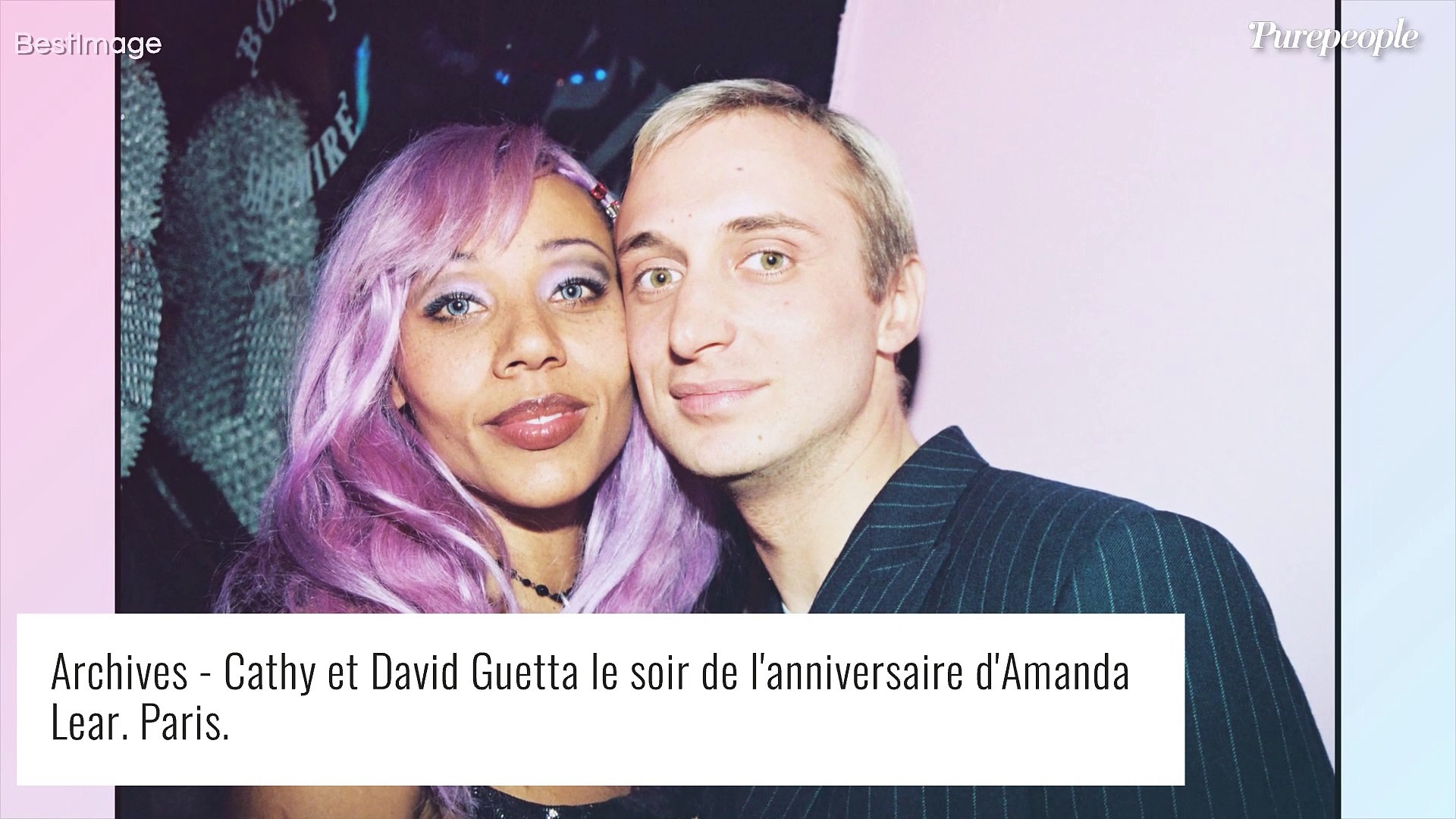David et Cathy Guetta Leur fille Angie 14 ans a sacr ment grandi