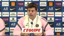 Pochettino : «Je suis très satisfait de la manière dont l'équipe se bat» - Foot - L1 - PSG