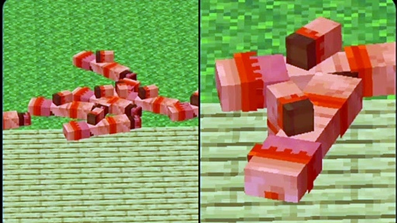 Minecraft's new feature spawns dead bodies in the world