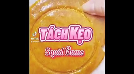 Cách làm kẹo đường trong Squid game