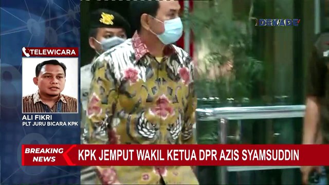 Beralasan Sedang Isolasi Mandiri, KPK Sebut Azis Syamsuddin Non-Reaktif Covid-19 Saat Dijemput