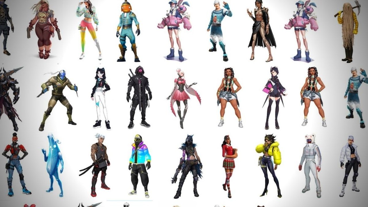 Fortnite : leak massif des concepts de skins