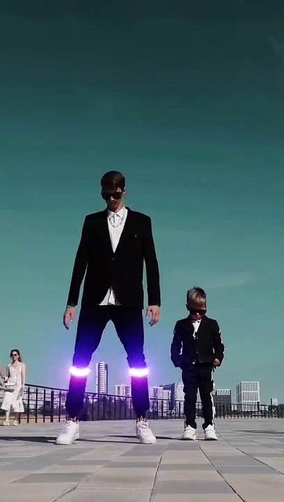 tiktok dance | neon effect dance | cool neon effect #2