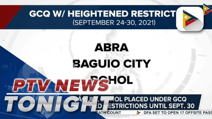 NCR status update, new quarantine classifications in some areas out | via @melalesmoras