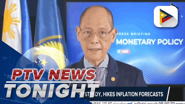 BSP keeps key rates steady, hikes inflation forecasts
