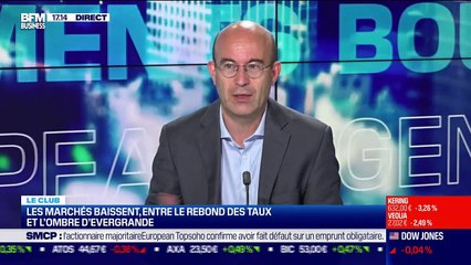 Les marchés baissent, entre le rebond des taux et l'ombre d'Evergrande - 24/09