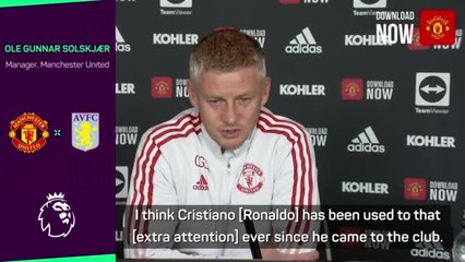 Ronaldo is used to the attention - Solskjaer