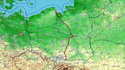 Polish High Speed Train -ED250 "Pendolino" | Sopot to Krakow