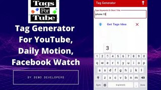 Free Tag Generator For Videos | Freebie Way Of 2021