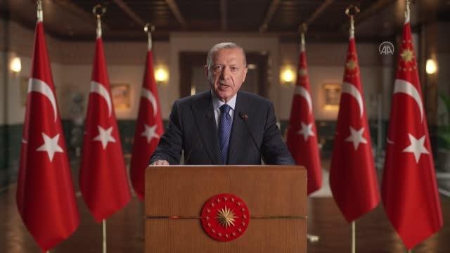 Cumhurbaşkanı Erdoğan, Birleşmiş Milletler Yüksek Düzeyli Enerji Diyaloğu Toplantısı na video mesaj gönderdi Açıklaması