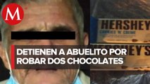 Hombre de 82 años preso en el Reclusorio Oriente por robar dos barras de chocolate