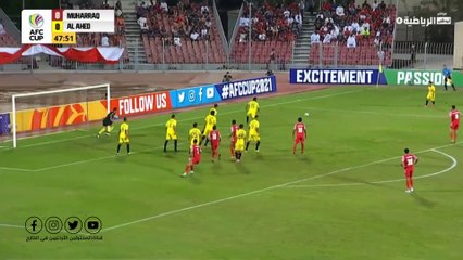 أبرز ماقدمه محترفينا محمود المرضي والروابدة  مع المحرق في نصف نهائي كأس الأتحاد الأسيوي|التأهل للنهائي2021