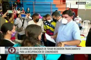 Download Video: Mérida | Gobierno Bolivariano otorga financiamiento a 33 comunidades del municipio Tovar