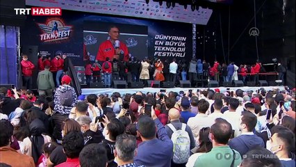 Prof. Dr. Aziz Sancar TEKNOFEST'e katıldı