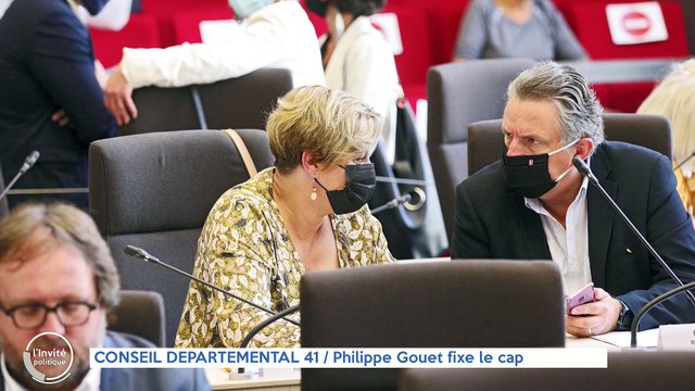 L'invité Politique - 24/09/2021 - Philippe Gouet, président du conseil départemental du Loir-et-Cher