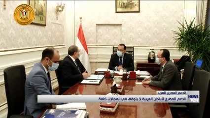 الدعم المصري للبلدان العربية لا يتوقف في المجالات كافة