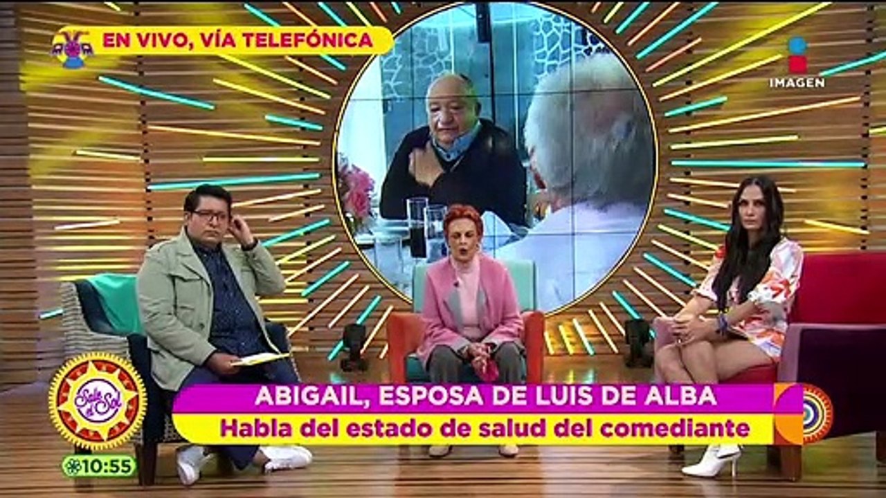 ¡Luis de Alba hospitalizado por fractura de fémur! Su esposa habla de su estado de salud
