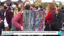 A dos días de las elecciones en Alemania, activistas ambientales protestan por acciones climáticas