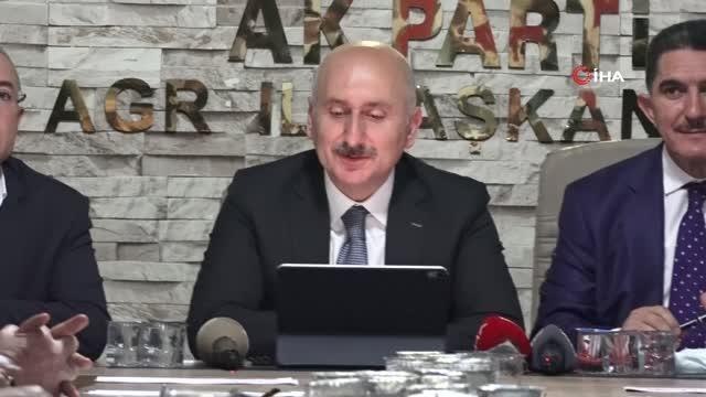 Son dakika haberleri | Bakan Karaismailoğlu: Ağrı genelindeki bölünmüş yol uzunluğunu 17 kilometreden aldık, 24 kat artırarak 386 kilometreye çıkardık