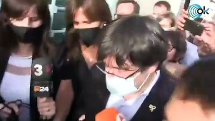 Puigdemont tras salir de prisión: «España nunca pierde la oportunidad de hacer el ridículo»