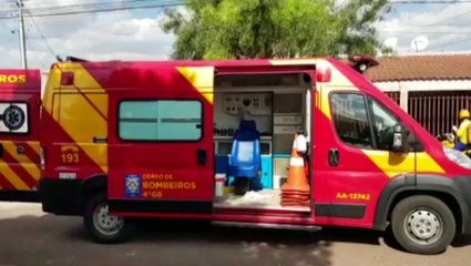 Idosa de 83 anos quebra a perna e é socorrida no XIV de Novembro