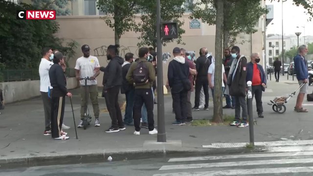 Crack à Paris : les toxicomanes évacués des Jardins d'Eole et du secteur Stalingrad