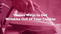 7 Genius Ways to Get Wrinkles Out of Your Clothes—Without an Iron