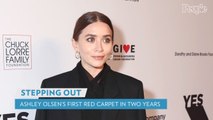 Ashley Olsen Walks Red Carpet for First Time in 2 Years in All-Black Ensemble