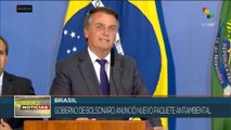 teleSUR Noticias 15:30 24-09: Bolsonaro flexibilizará 14 normas de protección ambiental
