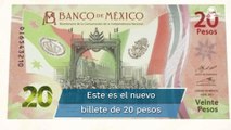 Este es el nuevo billete de 20 pesos conmemorativo al Bicentenario de la Independencia Nacional