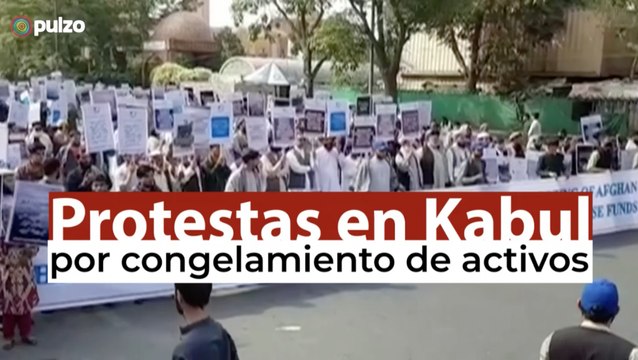 Protestas en Afganistán por restricciones de Estados Unidos | Pulzo