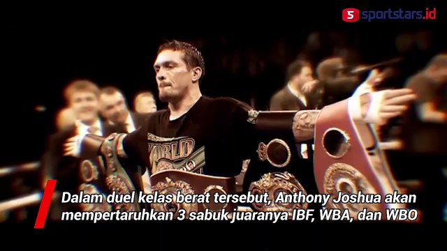 Joshua Vs Usyk, Duel Penentu Raja Tinju Kelas Berat