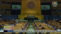 teleSUR Noticias 17:30 24-09: Avanza cuarta jornada de 76 periodo de sesiones de la ONU