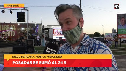 Posadas se sumó al 24 S