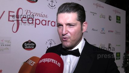 Manu Tenorio asiste a la Gala de los Premios Escaparate