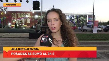 Posadas se sumó al 24 S