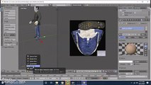 tutorial memberi material pada karakter menggunakan blender 3D