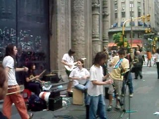 Group de Ska Reggae dans les rues de Buenos Aires