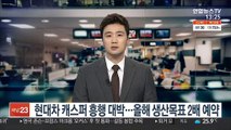 현대차 캐스퍼 흥행 대박…올해 생산목표 2배 예약