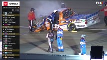 NASCAR TRUCK SERIES LAS VEGAS 2021 Race Creed Smith Huge Crash
