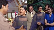 Govinda & Sushmita Sen Shooting For Kyo Kii Mai Jhuth Nahin Bolta (2001) | Flashback Video