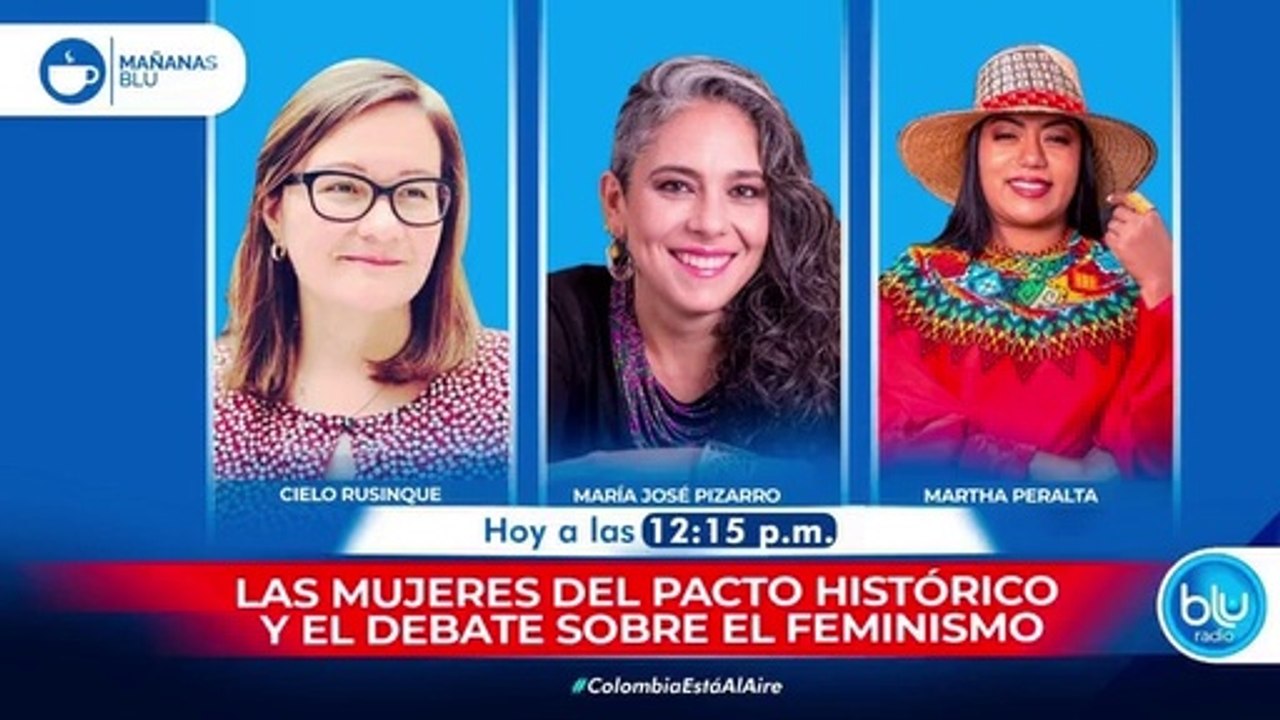 María José Pizarro * Cielo Rusinque * Martha Peralta * Peinaron a Camila Zuluaga a todo Blu Radio * Sept 24/2021